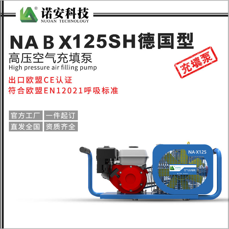 常德NABX125SH德国型高压空气充填泵