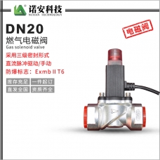 普洱DN20燃气电磁阀